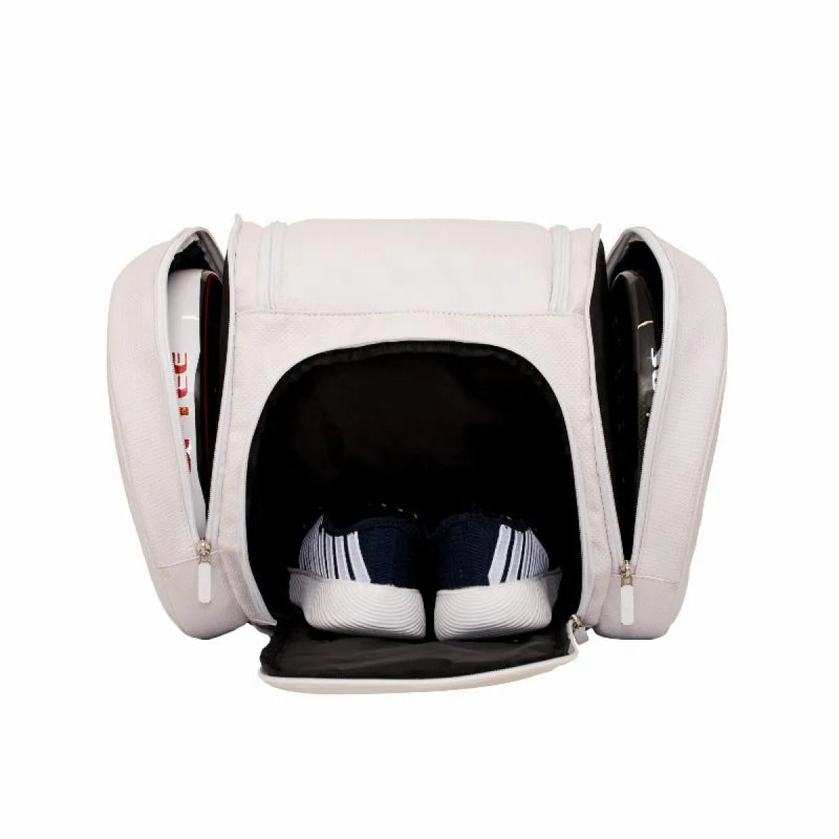 Sac de padel Softee Car blanc — vue de profil