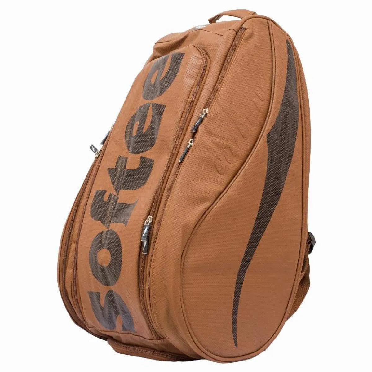 Sac de padel Softee Car marron — vue de profil