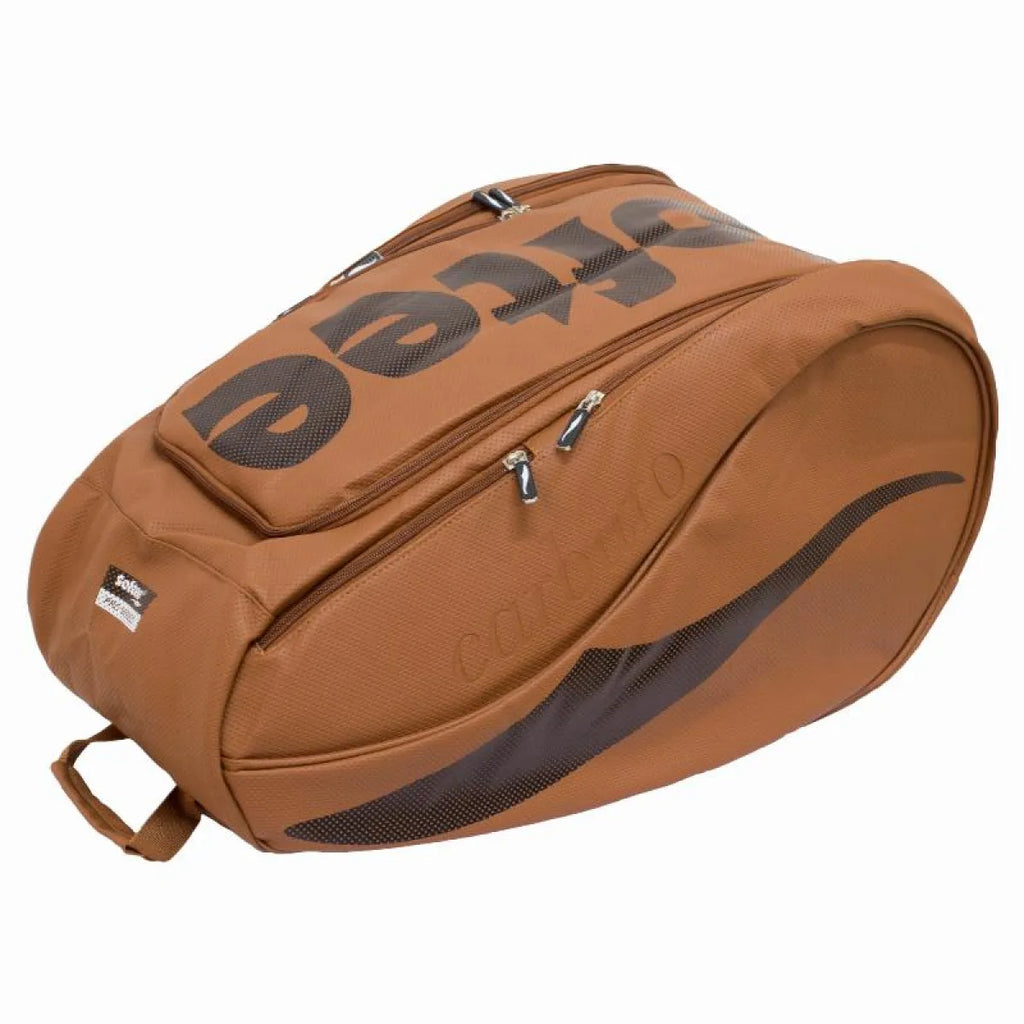Sac de padel Softee Car marron — vue de face