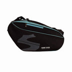 Sac de padel Softee Max noir bleu — vue de face