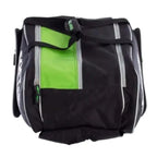 Sac de padel Softee Padel Square vert Fluor — vue en perspective