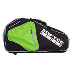 Sac de padel Softee Padel Square vert Fluor — vue de face