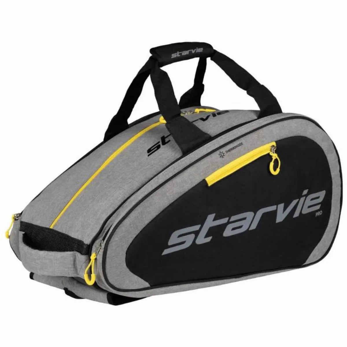 Sac de padel StarVie Luxury argent — vue de profil