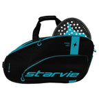 Sac de padel StarVie Racing Drax noir bleu — vue de profil 2