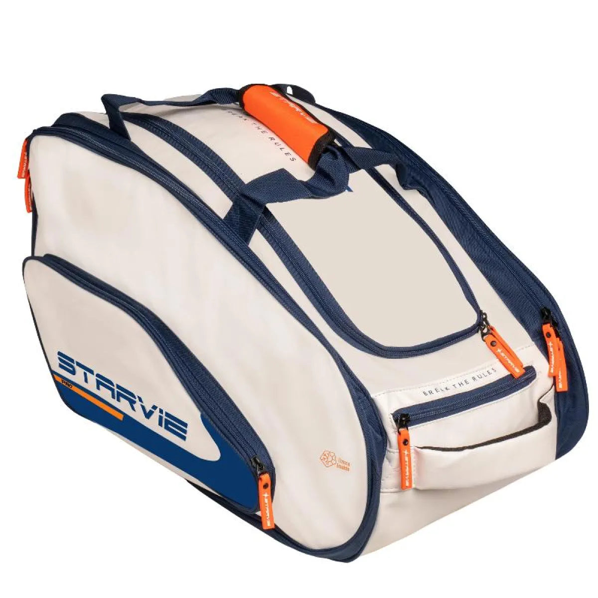 Sac de padel StarVie Tactic Pro blanc bleu Marino — vue de face