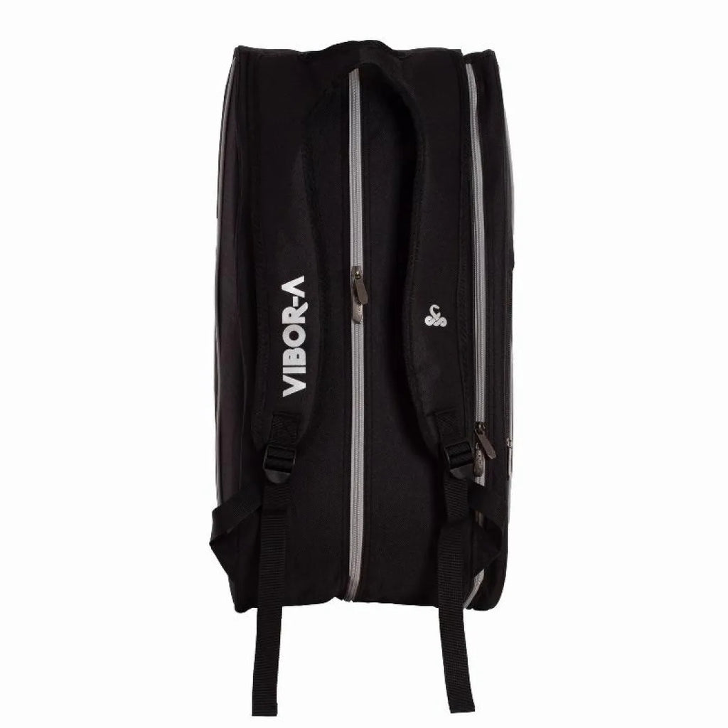 Sac de padel Vibora Evoque noir — vue de profil 2