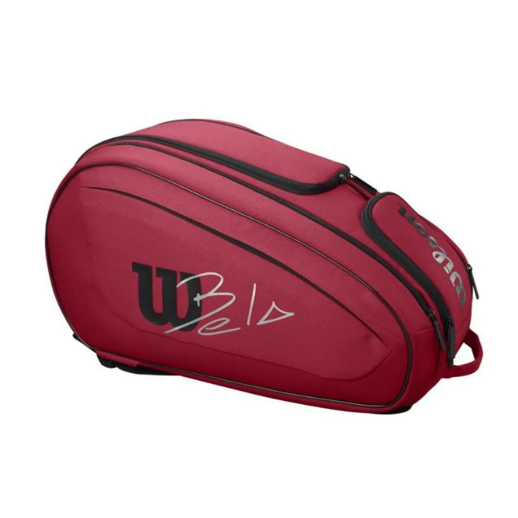 Sac de padel Wilson Bela Super Tour Padel rouge — vue de face