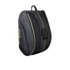 Sac de padel Wilson Defy V1 noir doré — vue détail 1