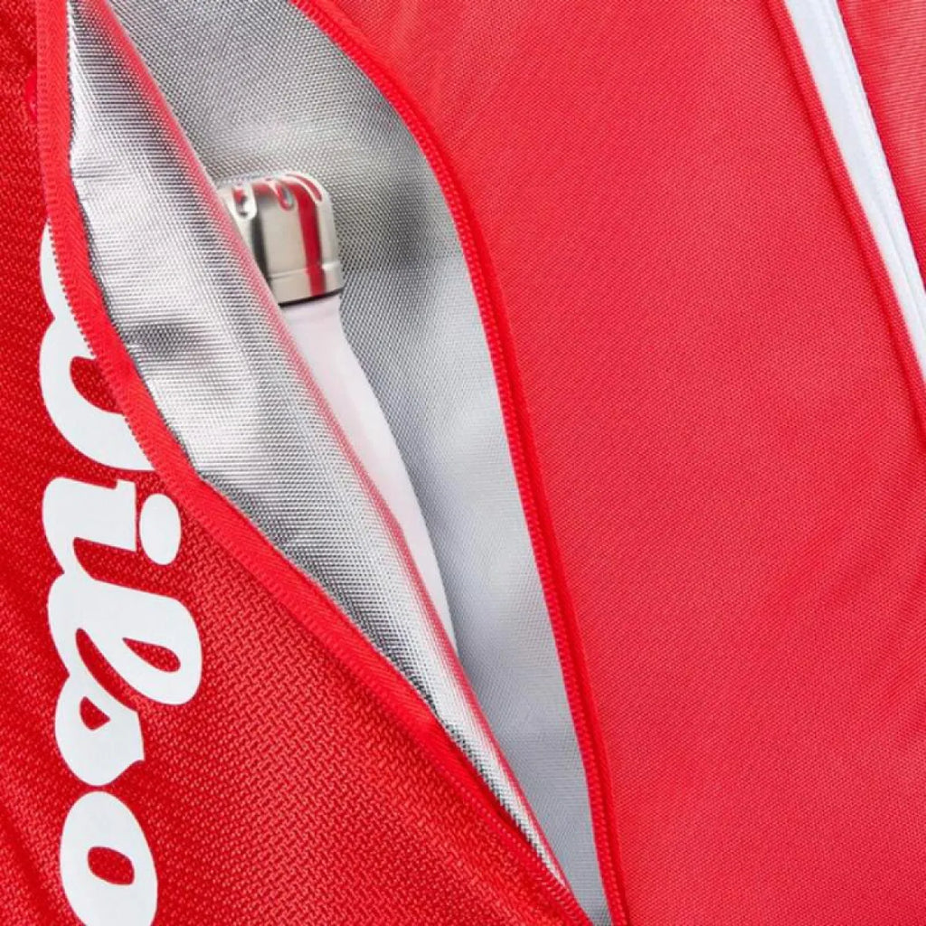 Sac de padel Wilson Tour rouge — vue détail 1