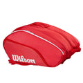 Sac de padel Wilson Tour rouge — vue de face
