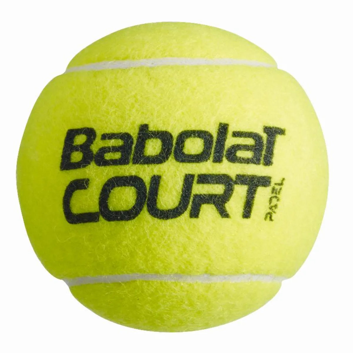 Tube de 3 balles Babolat Court Padel — vue de profil 2