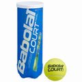 Tube de 3 balles Babolat Court Padel — vue de face