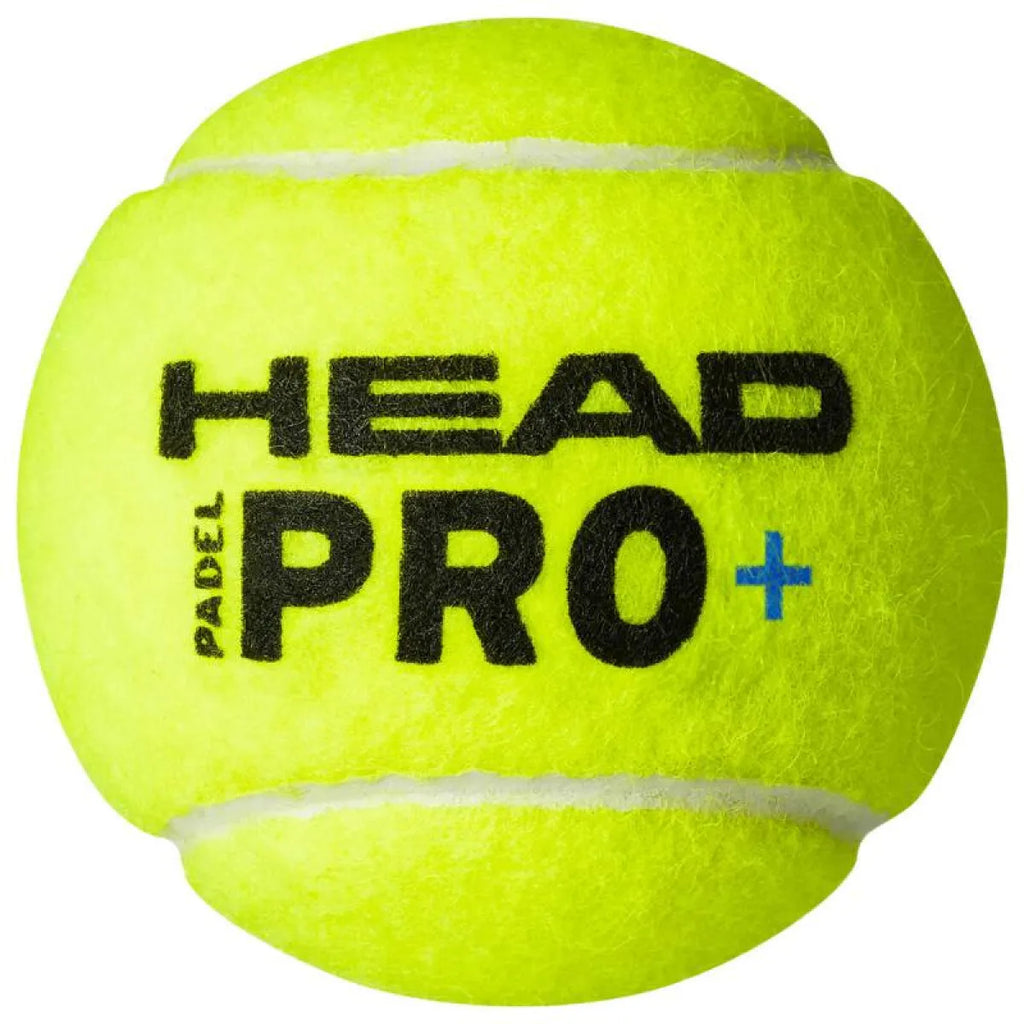 Tube de 3 balles Head Padel Pro + — vue de profil