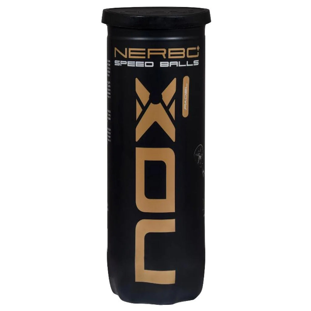 Tube de 3 balles Nox Nerbo Plus Speed — vue de profil