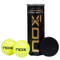 Tube de 3 balles Nox Nerbo Plus Speed — vue de face