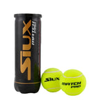 Tube de 3 balles Siux Match Pro — vue de profil
