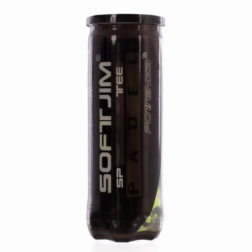Tube de 3 balles Softjim Potenza — vue de face