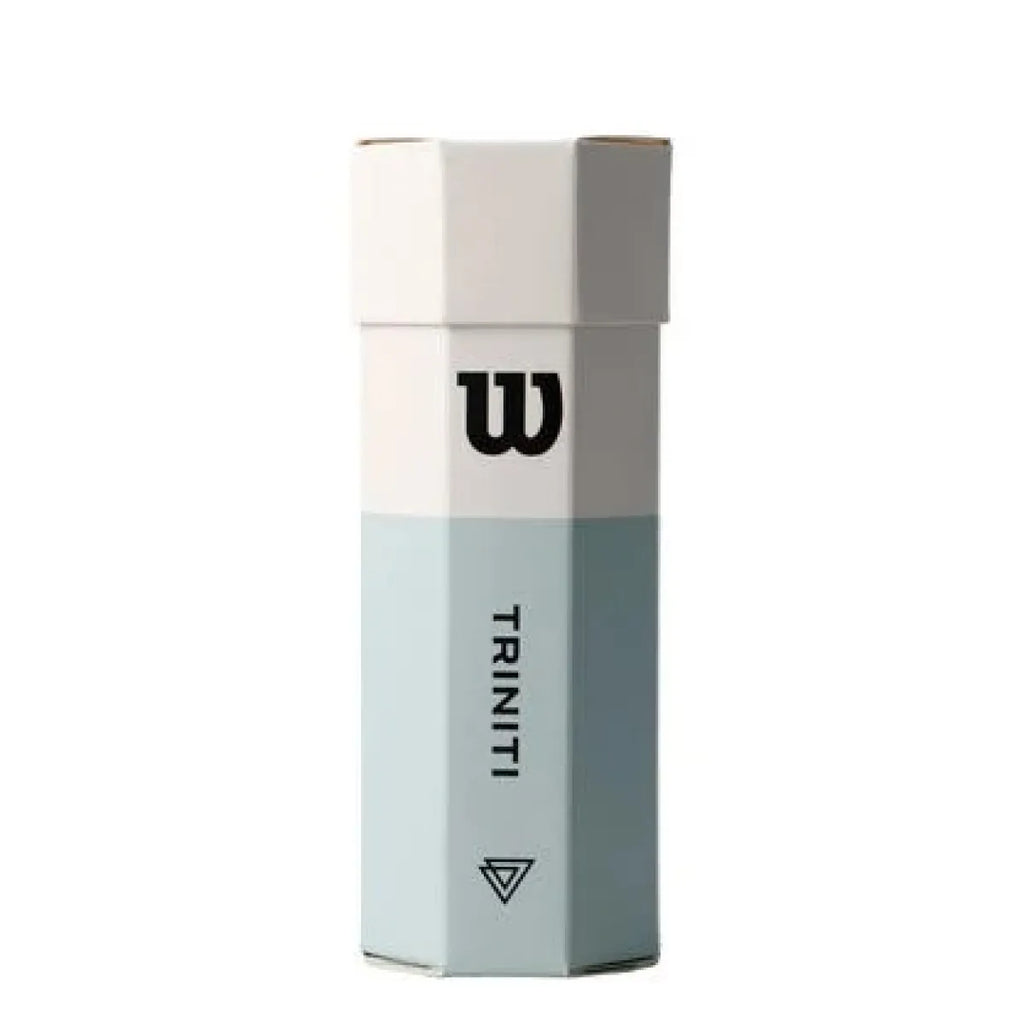 Tube de 3 balles Wilson Triniti — vue de profil