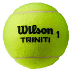 Tube de 4 balles Wilson Triniti — vue de profil