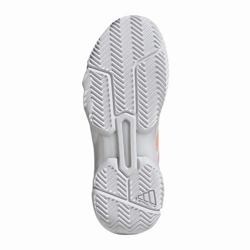 Chaussures de padel Femme Adidas CourtJam Control 3 Blanc Orange