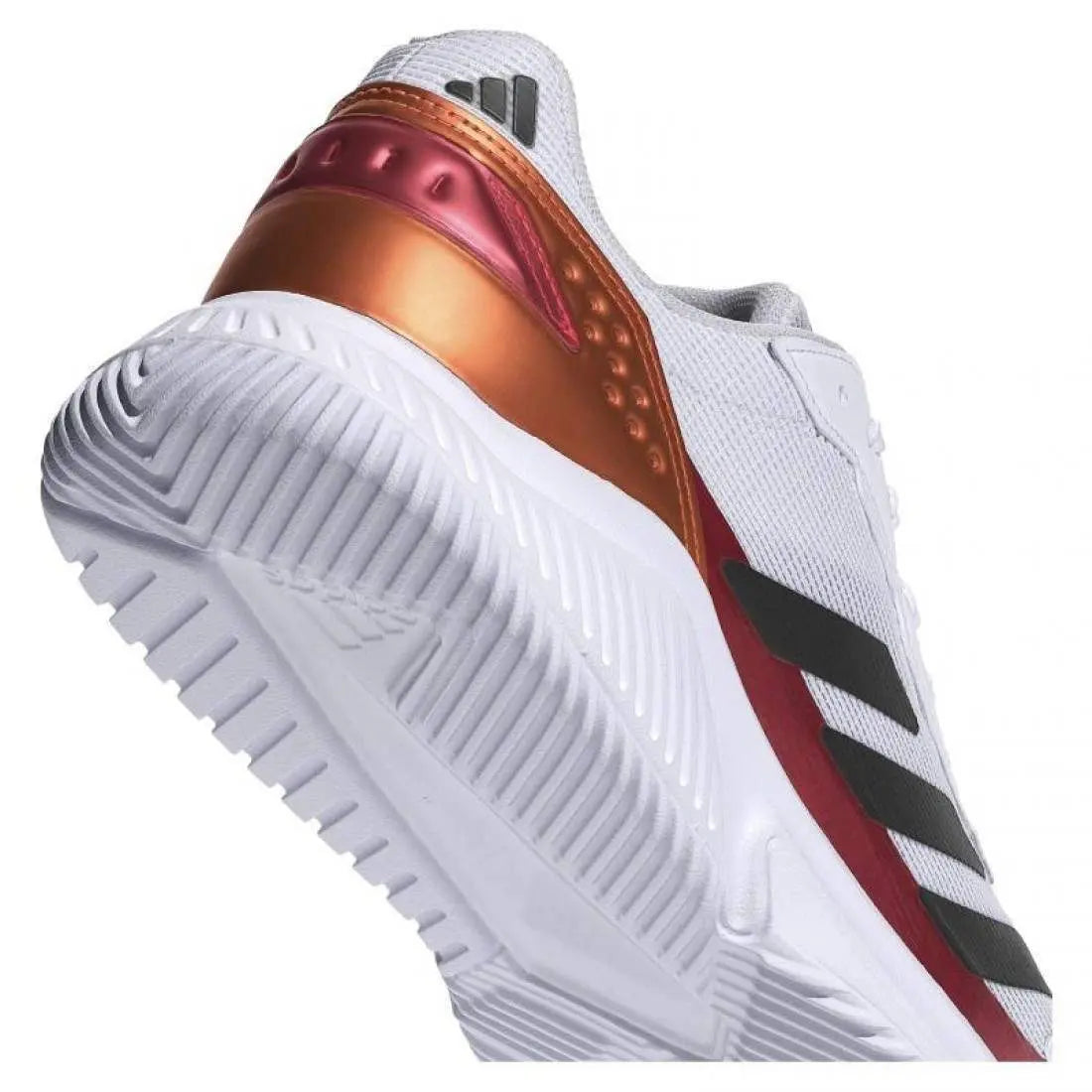 Chaussures de padel Homme Adidas Courtquick Padel Blanc Rouge Cuivre