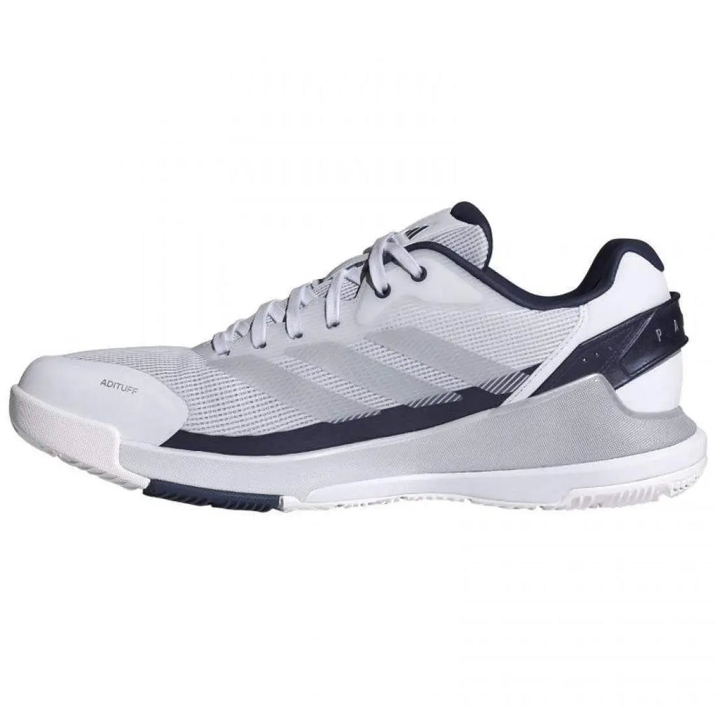 Chaussures de padel Homme Adidas Crazyquick LS Blanc/Bleu/Gris