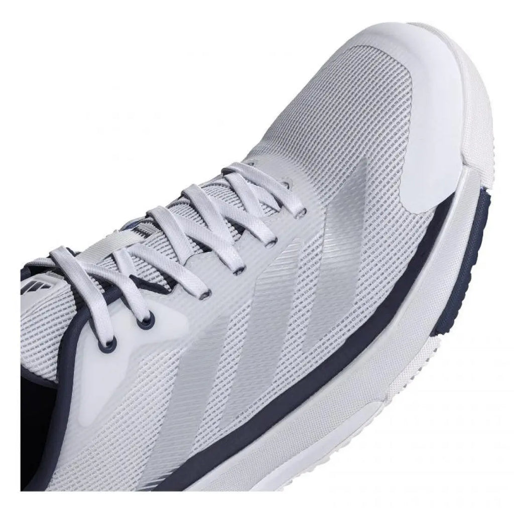 Chaussures de padel Homme Adidas Crazyquick LS Blanc/Bleu/Gris
