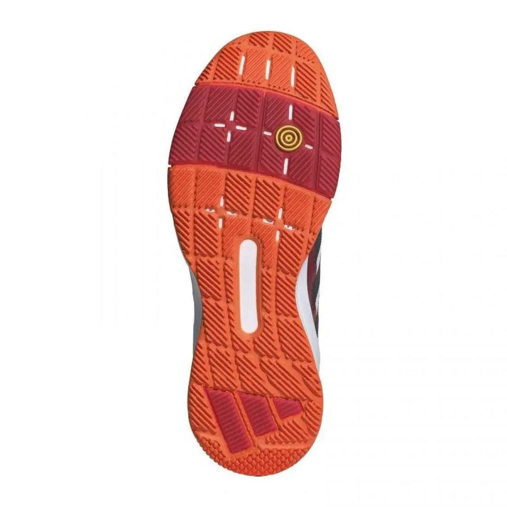Chaussures de padel Homme Adidas Crazyquick LS Blanc Rouge Orange