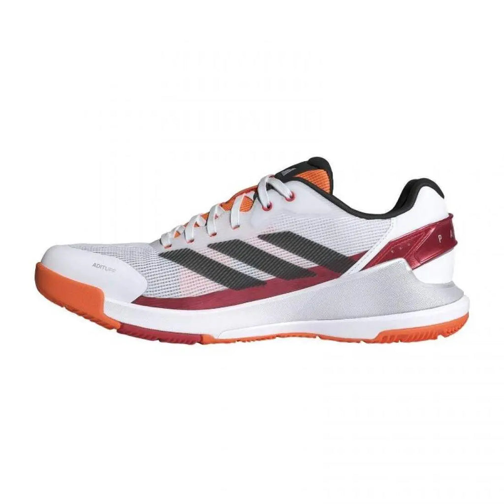 Chaussures de padel Homme Adidas Crazyquick LS Blanc Rouge Orange