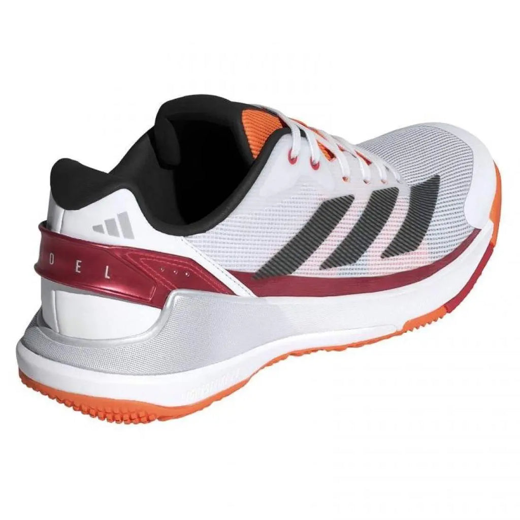 Chaussures de padel Homme Adidas Crazyquick LS Blanc Rouge Orange