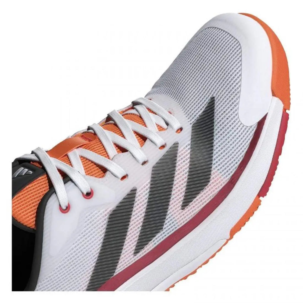 Chaussures de padel Homme Adidas Crazyquick LS Blanc Rouge Orange
