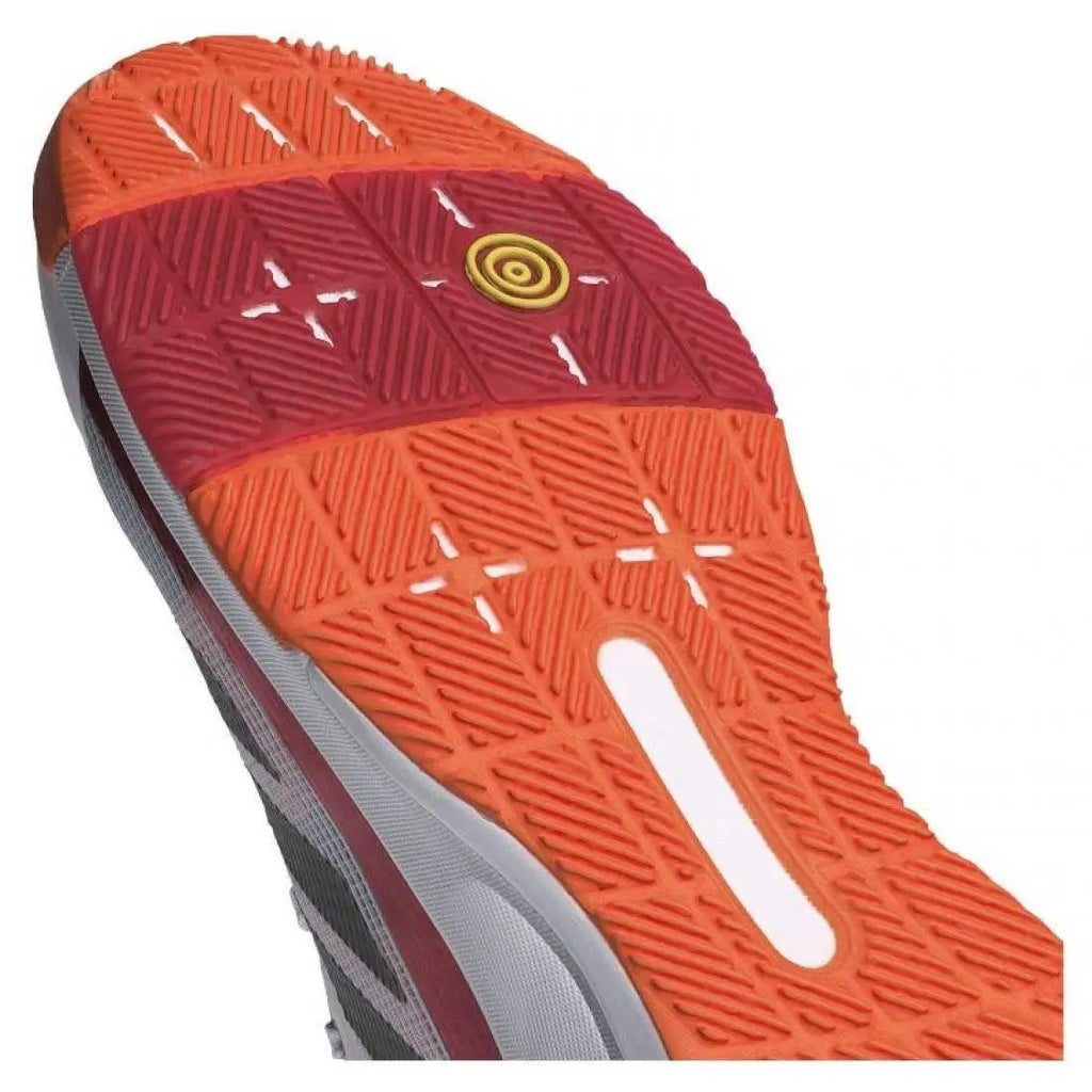 Chaussures de padel Homme Adidas Crazyquick LS Blanc Rouge Orange