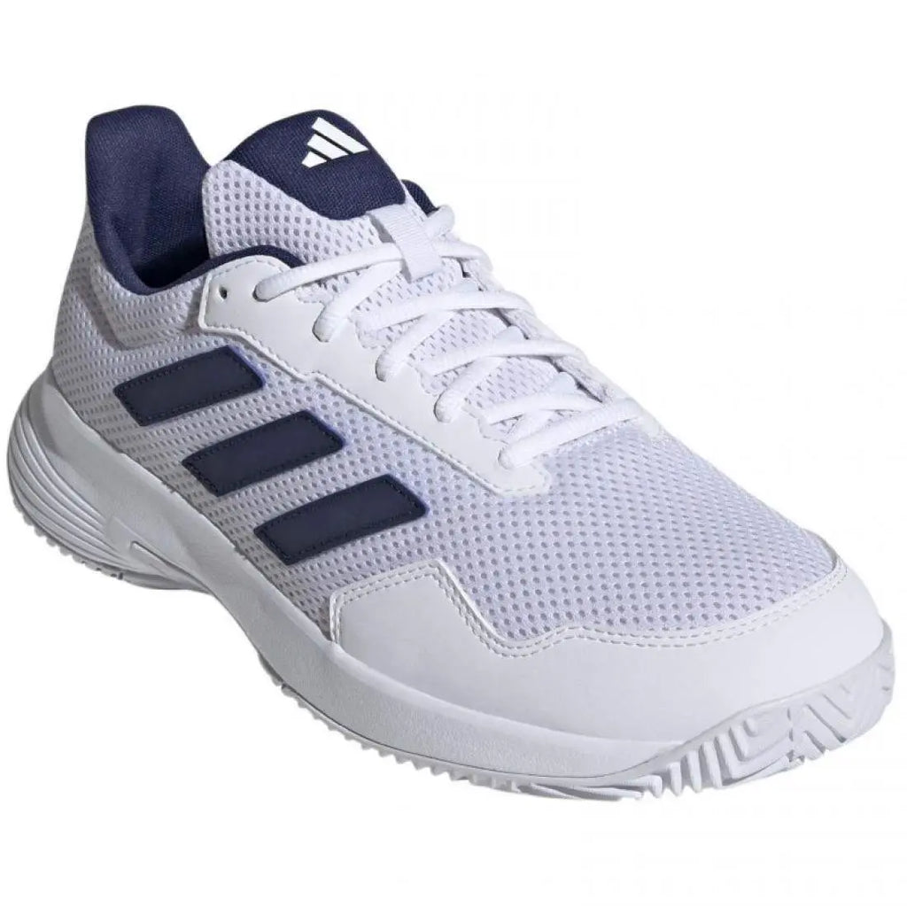 Chaussures de padel Homme Adidas Game Spec 2 Blanc Bleu Foncé