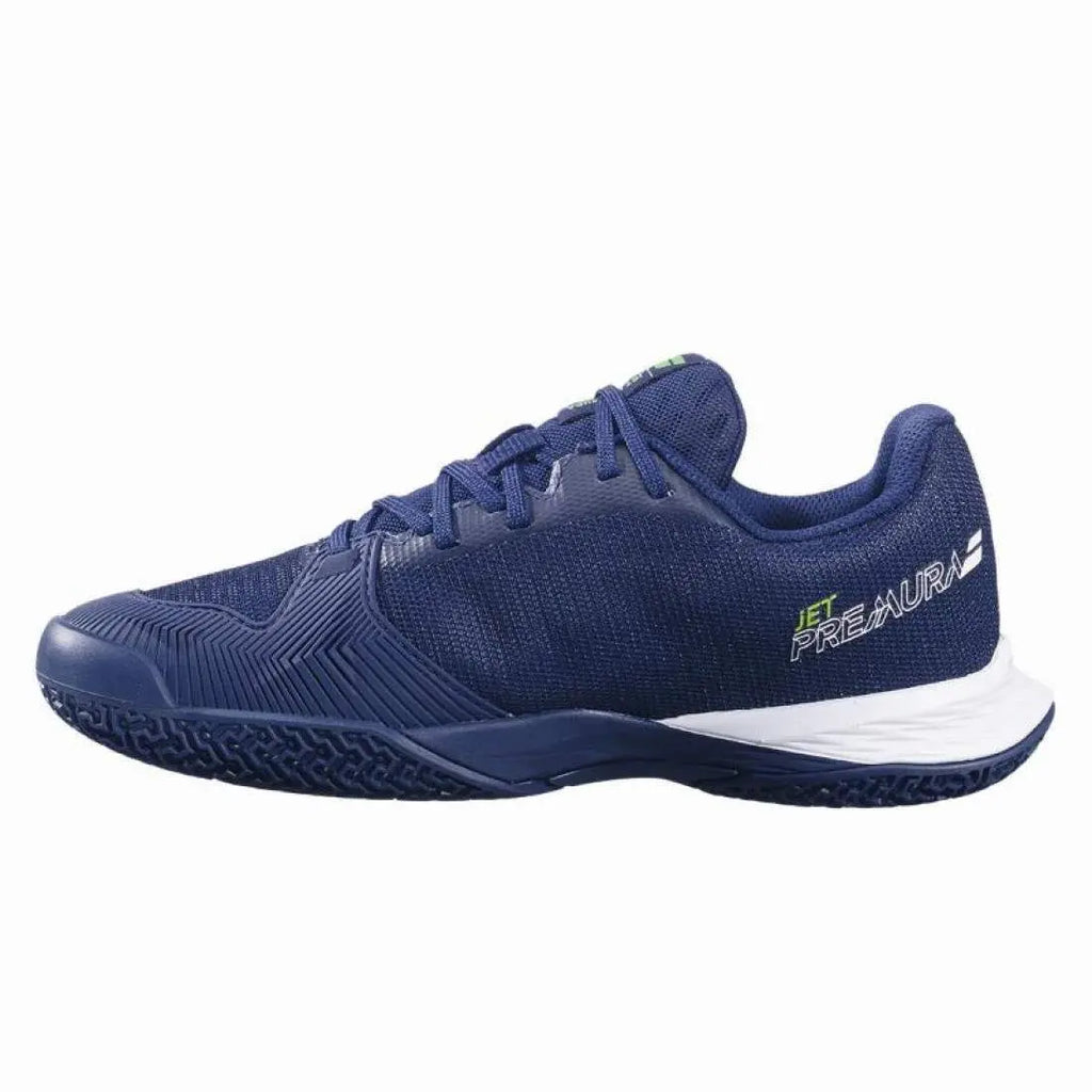Chaussures de padel Junior Babolat Jet Premura 2 Junior Bleu Foncé/Vert