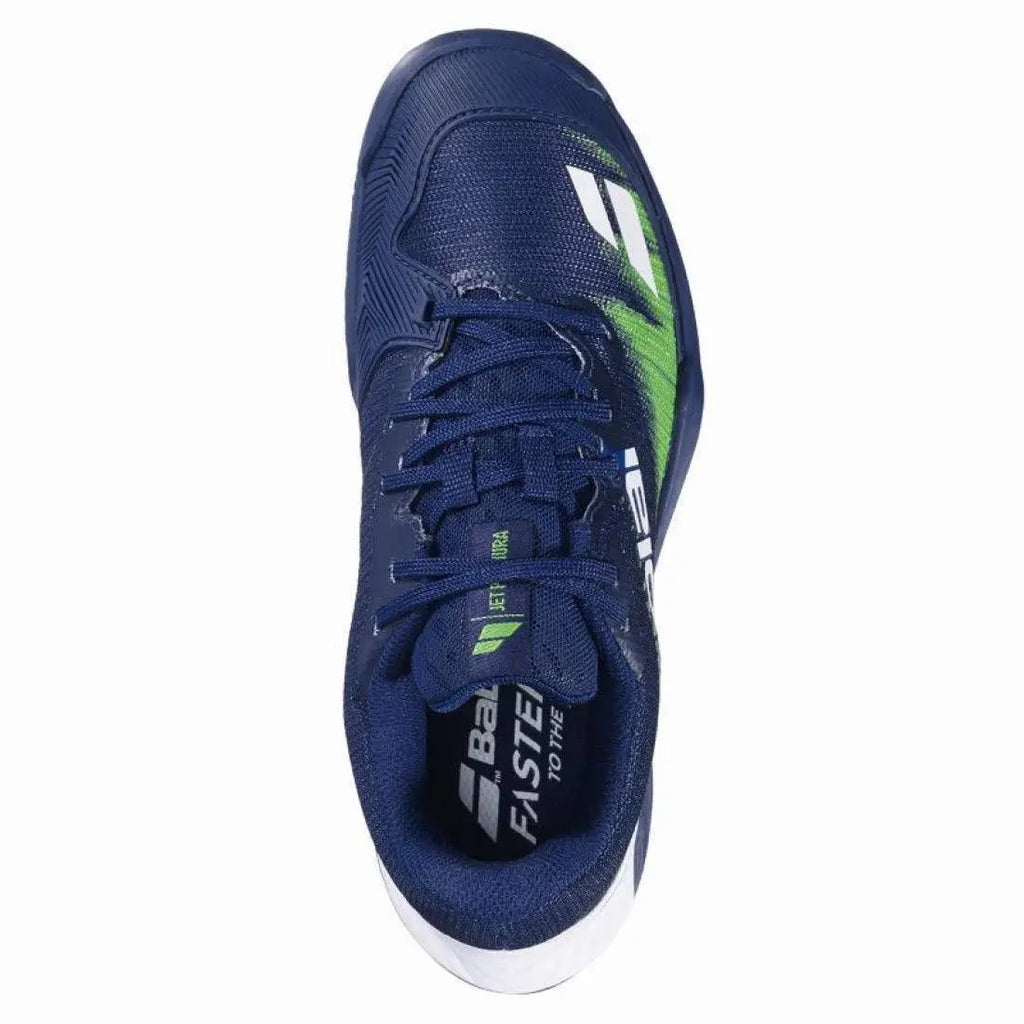 Chaussures de padel Junior Babolat Jet Premura 2 Junior Bleu Foncé/Vert