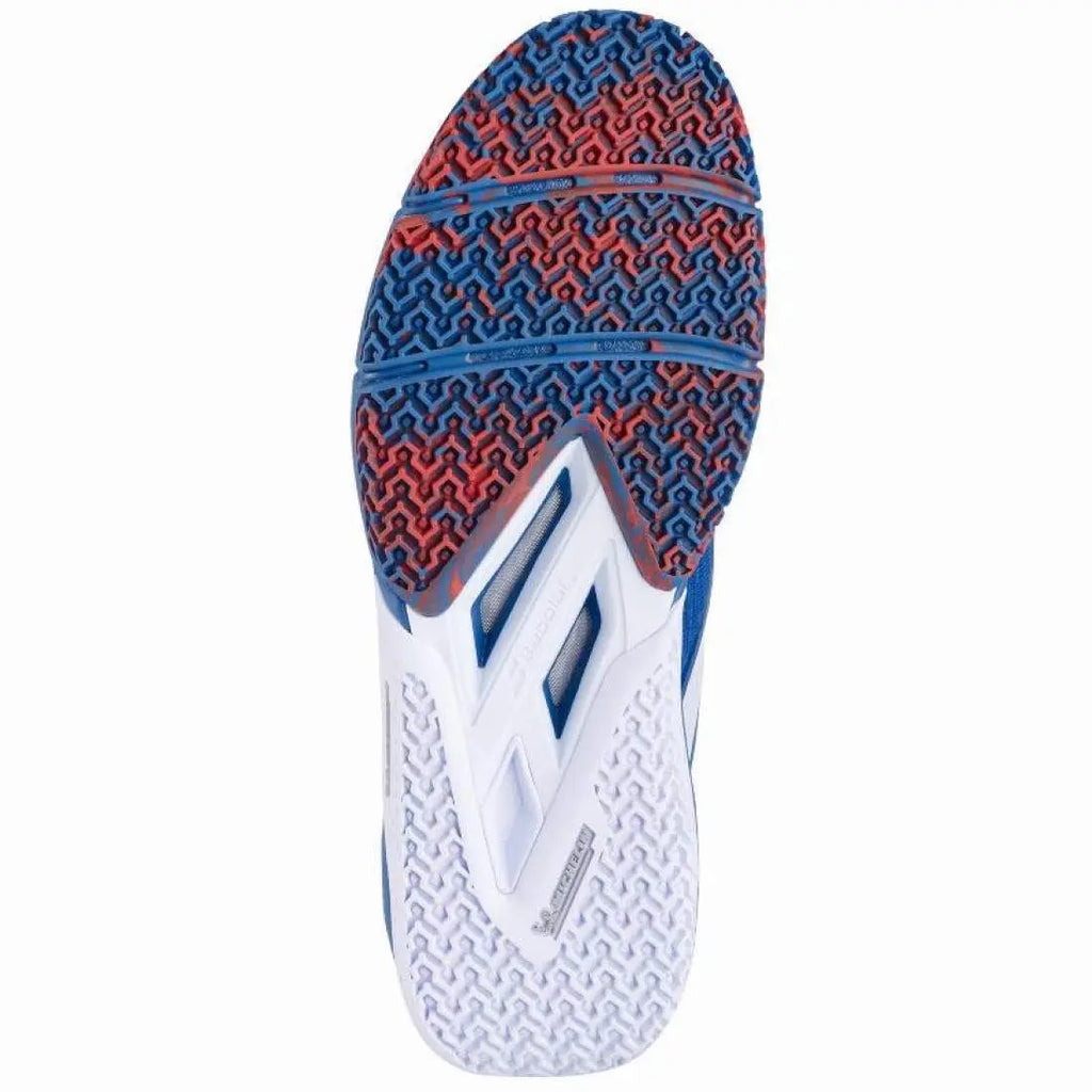 Chaussures de padel Homme Babolat Movea 2 Bleu Pétrole Rouge