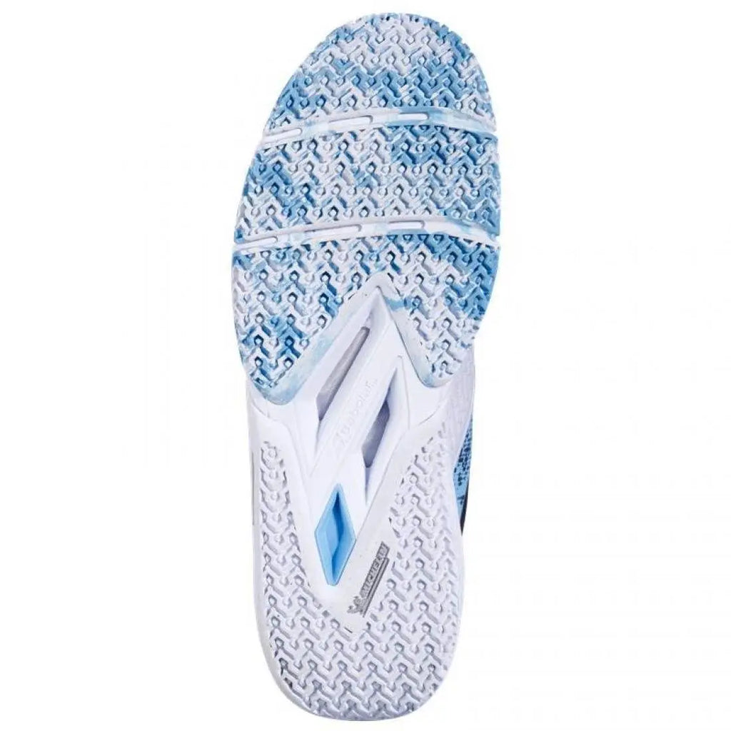Chaussures de padel Homme Babolat Movea 2 Blanc Bleu Cyan