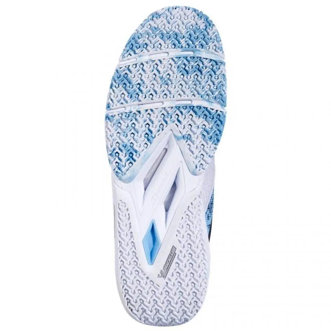 Chaussures de padel Homme Babolat Movea 2 Blanc Bleu Cyan