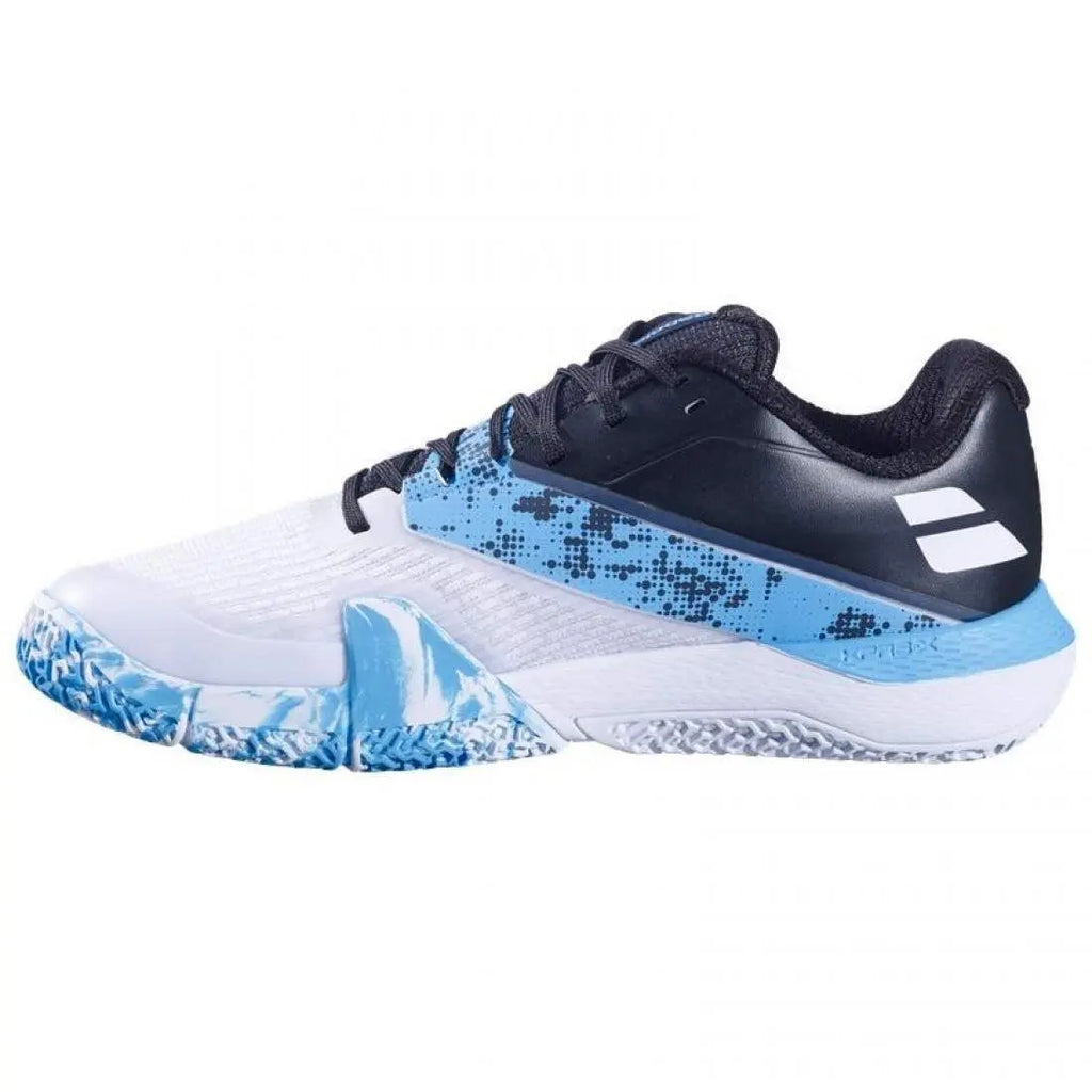 Chaussures de padel Homme Babolat Movea 2 Blanc Bleu Cyan
