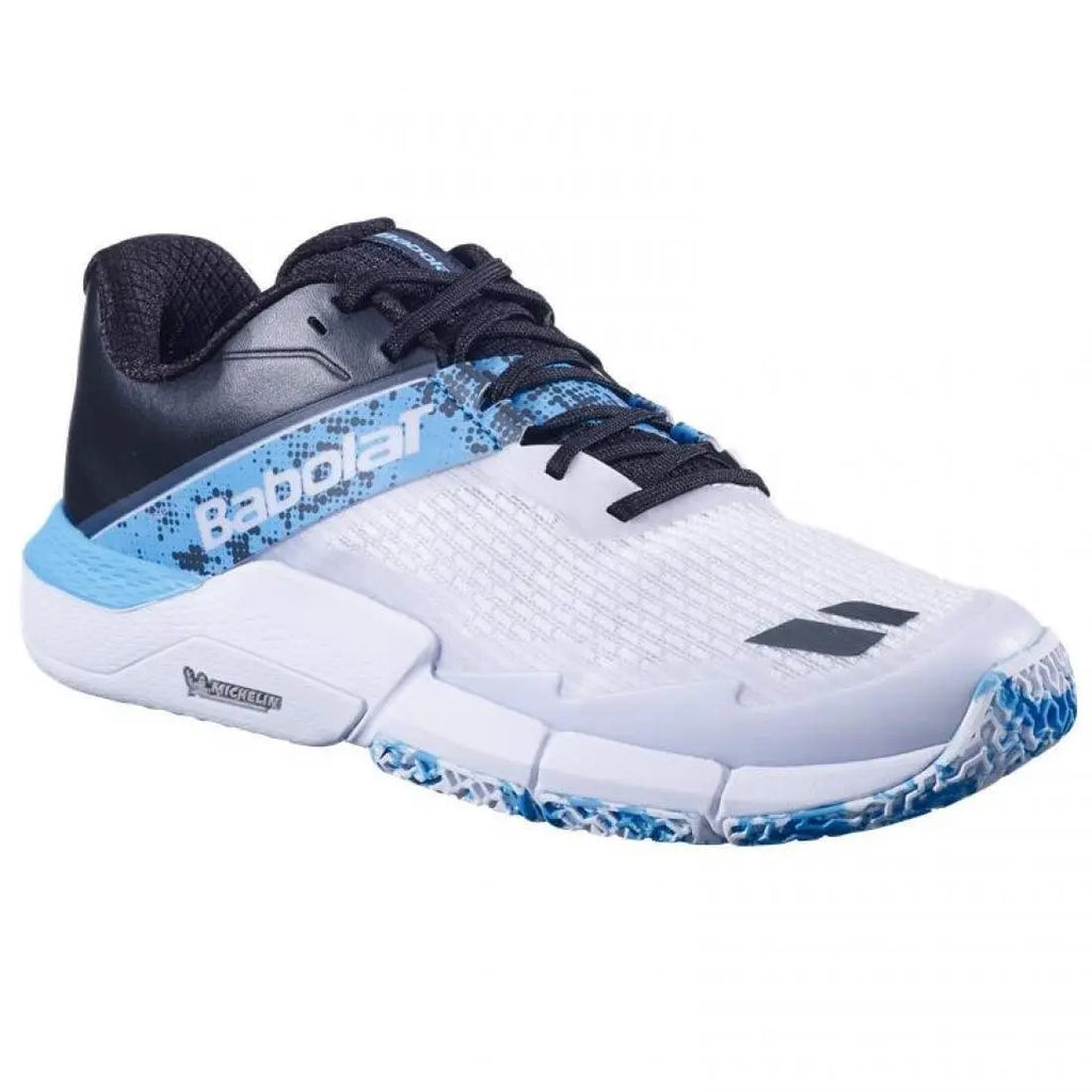 Chaussures de padel Homme Babolat Movea 2 Blanc Bleu Cyan