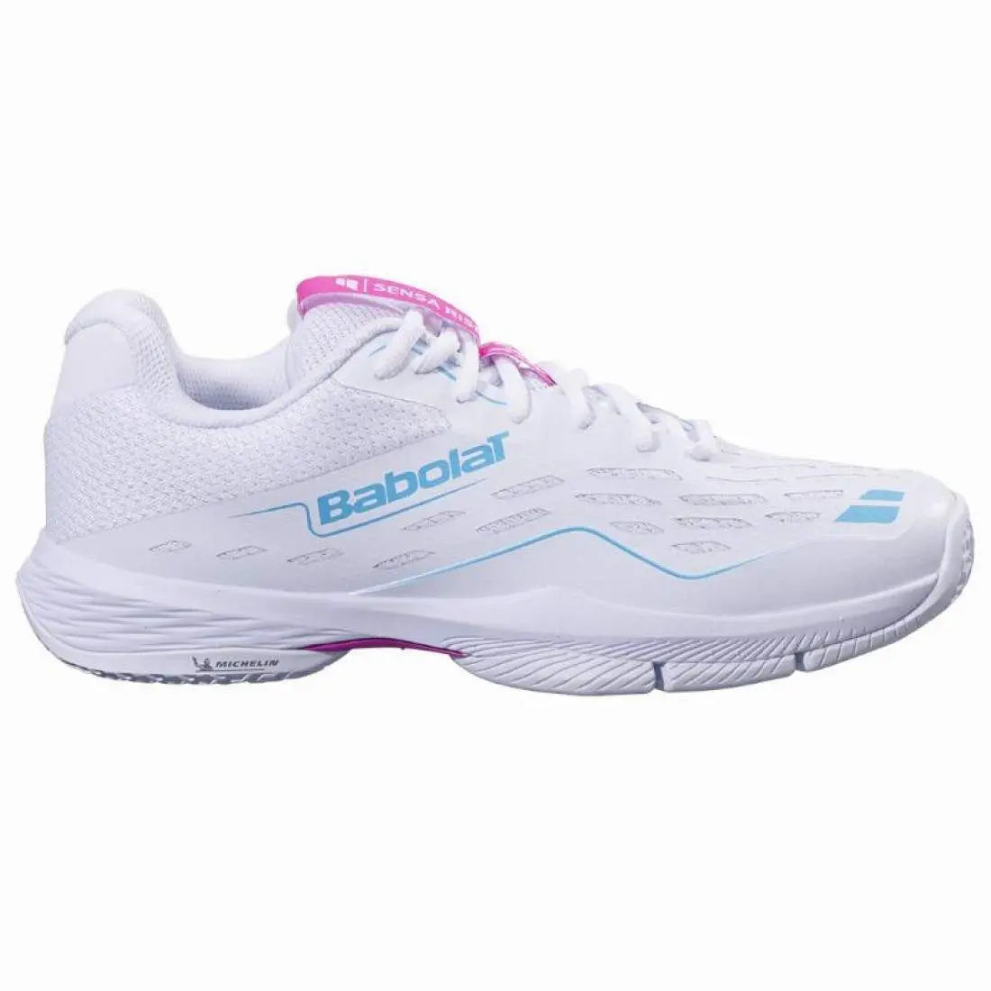 Chaussures de padel Femme Babolat Sensa Rise Blanc Rose