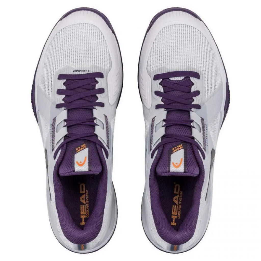 Chaussures de padel Homme Head Sprint Pro 4.0 Clay Blanc Argent