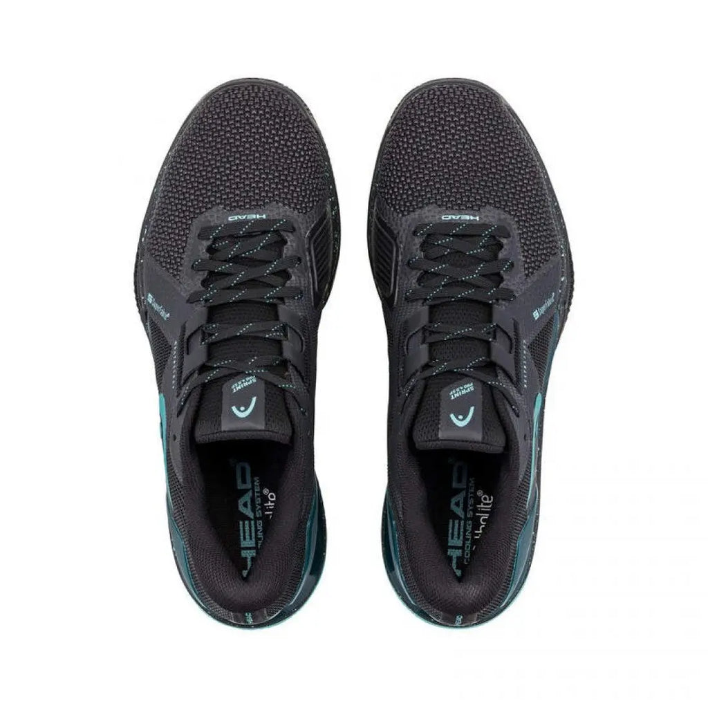Chaussures de padel Homme HEAD Sprint Pro 4.0 SF Clay Noir/Turquoise