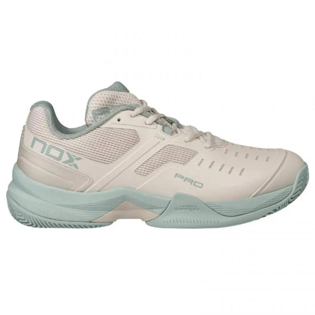 Chaussures de padel Femme Nox AT10 Pro Blanc Crème Vert