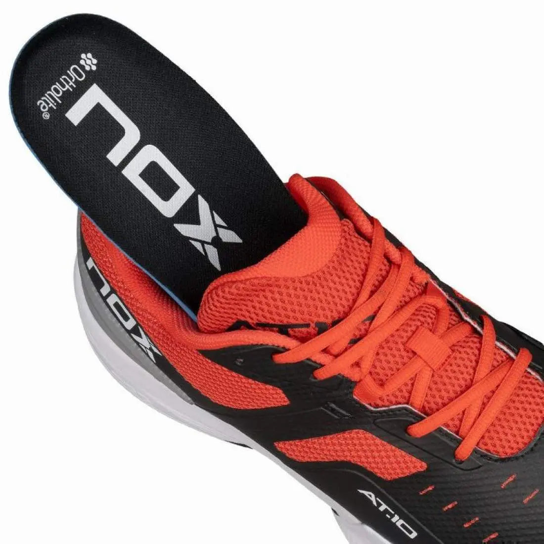 Chaussures de padel Homme Nox AT10 Pro Noir Rouge