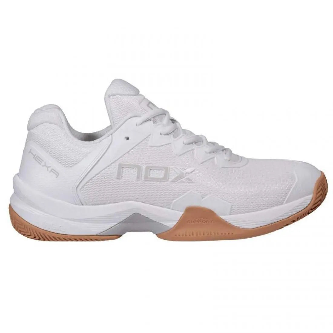 Chaussures de padel Homme Nox ML10 Hexa Blanc Marron