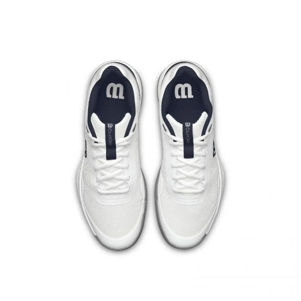 Chaussures de padel Homme Wilson Courtglide Blanc Bleu Marine Gris