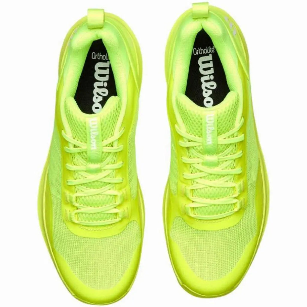 Chaussures de padel Homme Wilson Hurakn Pro V2 Jaune Fluo Blanc