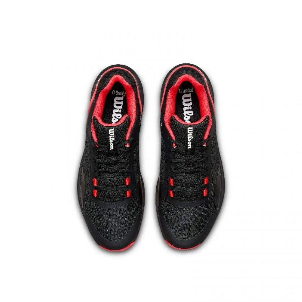 Chaussures de padel Homme Wilson Hurakn Pro V2 Noir/Rouge/Blanc