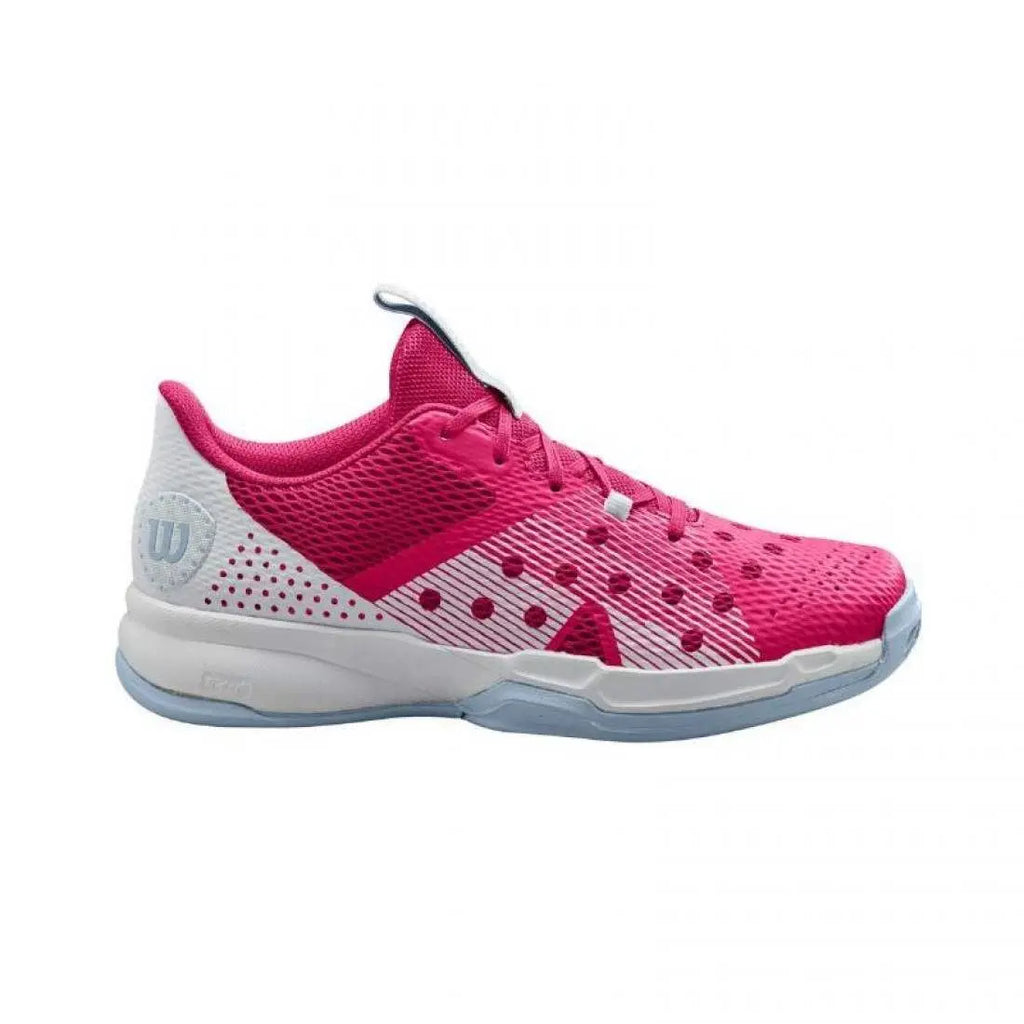 Chaussures de padel Femme Wilson Hurakn Team Rose Blanc